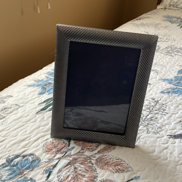 VTG Sheffield Home Pewter Picture Frame for 5 x 7 Picture - Picture 3 of 6